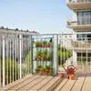 Relaxdays Balkon Gewächshaus, 1er Pack, PVC-Folie, Stahl, Produktbild-Vorschau 2