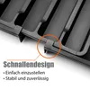 BigDean Besteckeinsatz aus Kunststoff in Schwarz – Produktbild-Vorschau 5