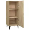 vidaXL Kredens dąb sonoma 34,5x34x90 cm Materiał Podgląd zdjęcia produktu 9