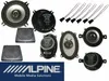 Alpine Lautsprecher Set vorne + hinten passend für VW Golf Produktbild-Vorschau 1