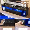 Merax Hochglanz TV-Schrank mit LED für Fernseher bis 70 Produktbild-Vorschau 3