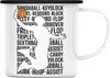 Trendation - Basketball Spieler Emaille Tasse Geschenk Produktbild-Vorschau 1