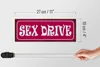 Holzschild Spruch 27x10cm Sex drive Produktbild-Vorschau 6