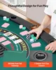 Tavolo da poker pieghevole VEVOR per 7 giocatori (183 cm) Anteprima dell’immagine prodotto 5