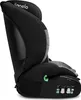 Side view of a black and gray car seat. Produktbild-Vorschau