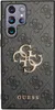 A close-up view of a phone case with a patterned texture and branding. Produktbild-Vorschau
