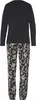 Vivance Dreams Pyjama 2 -teilig schwarz weiß-geblümt Größe Produktbild-Vorschau 2