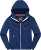 Stylische Herren Sweatjacke Petrolblau Größe L - Gr. L Produktbild-Vorschau 6