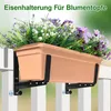 4er Set Blumenkasten Halterung verstellbar, für Balkon Produktbild-Vorschau 5