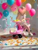 Wiggle Car in colori pastello - Rosa, blu e verde - Robusta Anteprima dell’immagine prodotto 6