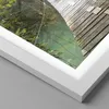 Gerahmtes Poster - Weißer Rahmen - Brücke Seil Dschungel - Produktbild-Vorschau 2