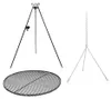 Otočný gril 180 cm - grilovací rošt ze surové oceli 70 cm + Náhled obrázku produktu 1