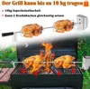 TWOLIIN Grillspieß Set 107cm Edelstahl Drehspieß mit Motor, Produktbild-Vorschau 4