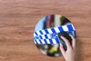 MuchoWow® Mauspad Mousepad Polizei-Reifen 30x30 cm - Produktbild-Vorschau 3