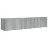 vidaXL 2-tlg. TV-Schrank-Set Grau Sonoma Holzwerkstoff -  Produktbild-Vorschau 12