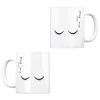 Tassengesichter Kaffeebecher mit schlafendes Gesicht Motiv Produktbild-Vorschau 3