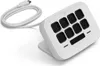 A white Elgato Stream Deck Neo with 8 black buttons and a USB-C cable, shown on a white background. Náhled obrázku produktu