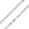 trendor 41444 Silber Herren-Armband Figaro Breite 5,3 mm 3 Produktbild-Vorschau