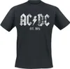 AC/DC T-Shirt Herren Est, 1973 schwarz Band-Merch, Bands Produktbild-Vorschau 1