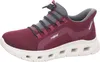 Rieker Damen Sneaker Leo-Muster Gummizug EVA-Sohle stylisch Produktbild-Vorschau 37