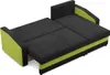 A sofa bed in an open configuration, showing its sleeping surface. Produktbild-Vorschau