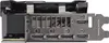 The back I/O panel of a graphics card. Voir les images du produit