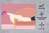 MuchoWow® Mauspad Mousepad Vintage - Frauen - Pastell 40x30 Produktbild-Vorschau 2