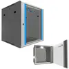 Extralink 19" Rack skrinka 12U nástenná 600x600 mm sivá Náhľad obrázku produktu 1