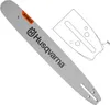 A chainsaw bar with a diagram of its tip. Anteprima dell’immagine prodotto
