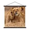 MuchoWow® Textilposter Löwe - Wilde Tiere - Jungtier 90x90 Produktbild-Vorschau 1