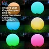 LED Kugelleuchte Ø 30 cm Akku RGB-Farbwechsel IP54 Garten Produktbild-Vorschau 3