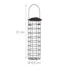 5 x Meisenknödelhalter, zum Aufhängen, mit Dach, H x D 31 x Produktbild-Vorschau 4