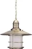 Lampa wisząca Sudan brązowo-biała 1xE27x60W metal Podgląd zdjęcia produktu 10