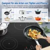 AMZCHEF Glaskeramikkochfeld 60 cm, 4 Zonen, 7200 W, 9 Produktbild-Vorschau 9