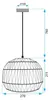 Lampada tooLight App1292-1Cp Boho Brown Anteprima dell’immagine prodotto 7