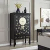 Fine Asianliving Armoire de mariage chinois Onyx Noir Peint Voir les images du produit 8
