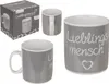 Becher, Lieblingsmensch, ca. 12,5 x 11 cm, Produktbild-Vorschau 1