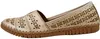 Gemini Damen Slipper Leder Mokassin mit Lochmuster und Produktbild-Vorschau 4