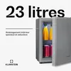 Klarstein Mini Frigo de Chambre de 23L pour Snacks et Voir les images du produit 3