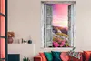 MuchoWow® Poster Berge - Landschaft - Aussicht - Blumen Produktbild-Vorschau 3