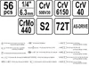 Yato Knarrenkasten Steckschlüssel‑ und Ratschen‑Set 56 Produktbild-Vorschau 11