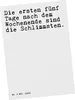 Mr. & Mrs. Panda Fotokarte Die ersten fünf Tage... - Weiß - Produktbild-Vorschau 1