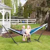 VIVERE Hängematte aus Baumwolle mit Gestell 250 cm – 200 kg Produktbild-Vorschau 6