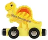 Vlak/Vláček s vagóny dinosaurus na magnety 10ks dřevo v Náhled obrázku produktu 3
