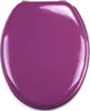 MSV Sedile WC Coperchio del WC Anima in legno MDF "Violet Anteprima dell’immagine prodotto 1
