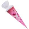 Schultüte 70cm rund Schmetterlingstraum mit Filzverschluss Produktbild-Vorschau 7