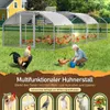 Faziango Hühnerstall 3x8x2m Bogenaufsatz Hühnerhaus Produktbild-Vorschau 4