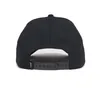 The back view of a black baseball cap on a white background. Produktbild-Vorschau