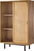 home24 Highboard - Mango Massiv / Wiener Geflecht Produktbild-Vorschau 7