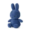 A blue plush toy rabbit sitting on a white background. Produktbild-Vorschau